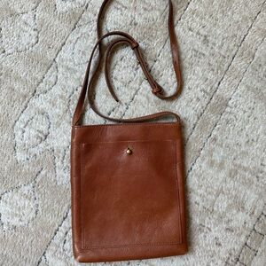 Madewell Crossbody in Camel Brown